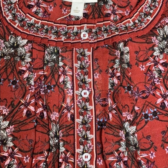 Chelsea and violet 3/4 sleeve bohemian top - Picture 5 of 6